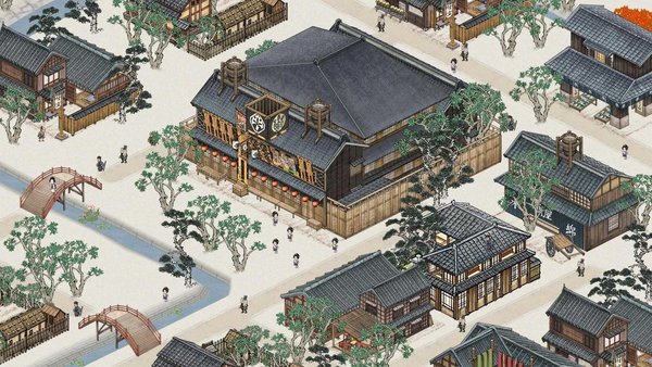 闲置江户模拟城市建设者游戏