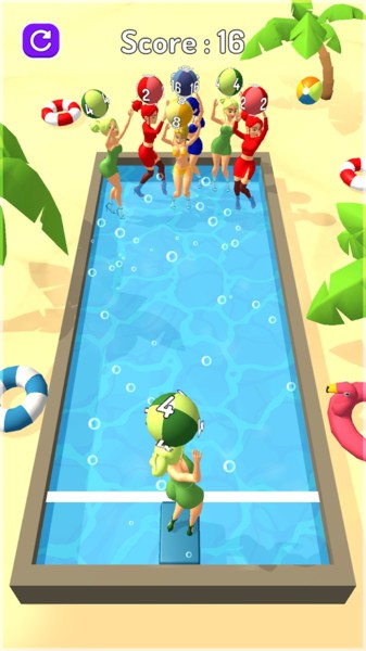 美少女合并2048游戏