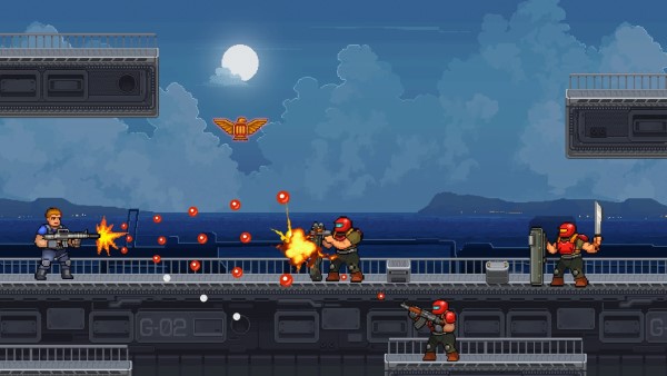 枪支力量魂斗罗游戏(gun force)
