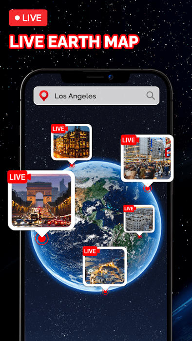 实时地球地图app
