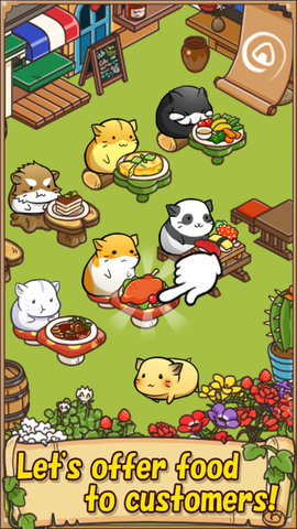 可爱的仓鼠餐厅游戏