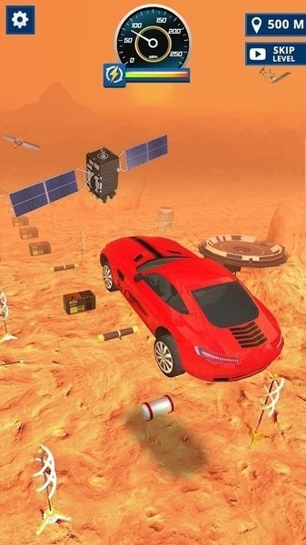 巨型汽车跳跃模拟器