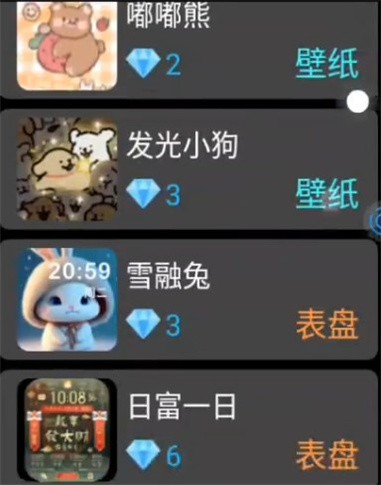 表盘市场子腾版