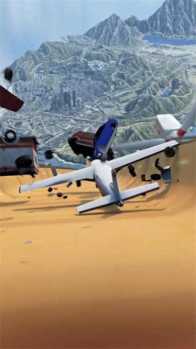 绘制斜坡跳跃游戏(draw ramp jumping)