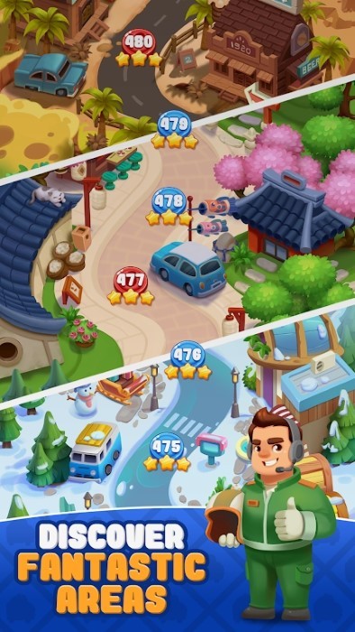 塞车大挑战游戏(Traffic Jam Puzzle Match 3 Cars Game)