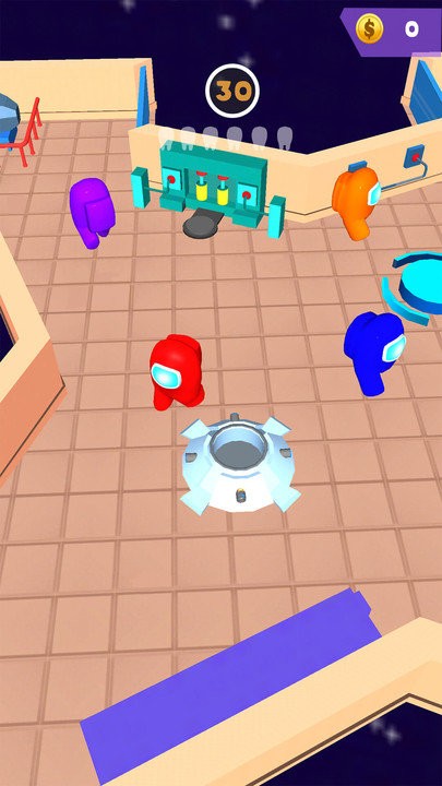 太空躲猫猫实验室追逐战游戏