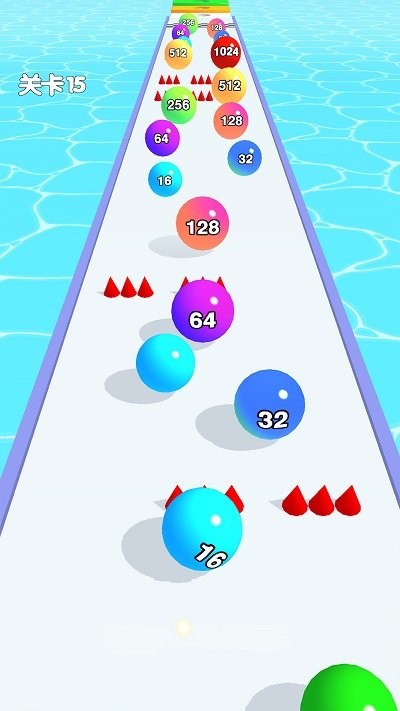 2048撞个球游戏
