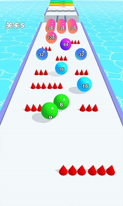 2048碰碰球小游戏