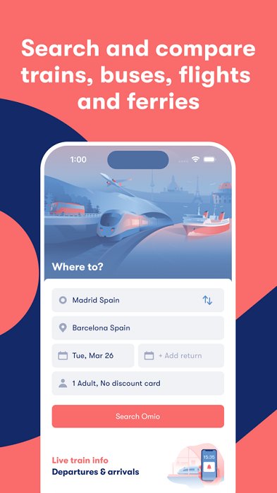 omio官方购票app软件