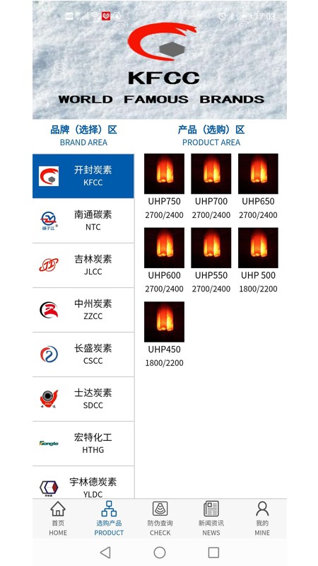 石墨电极采购app