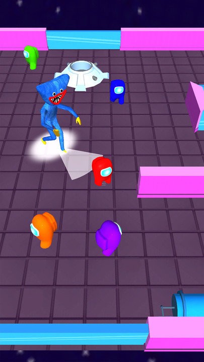 太空躲猫猫实验室追逐战游戏