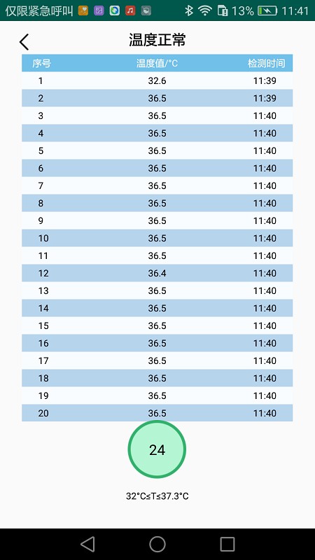 ai temp app(手机测温)