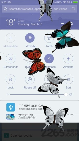 蝴蝶在手机飞舞中文版