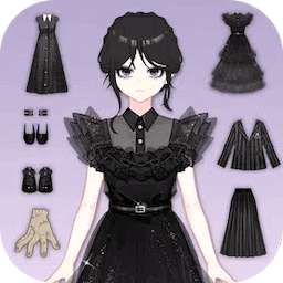 魔法女孩换装小游戏