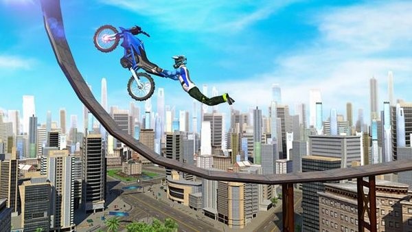 自行车特技屋顶挑战赛最新版 自行车特技屋顶挑战赛官方下载