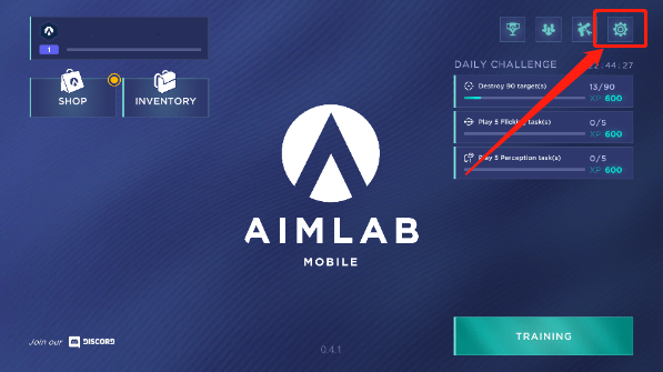 aimlab怎么设置中文 aimlab中文设置教程