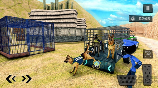 火柴人运输警犬手机版 火柴人运输警犬最新版下载