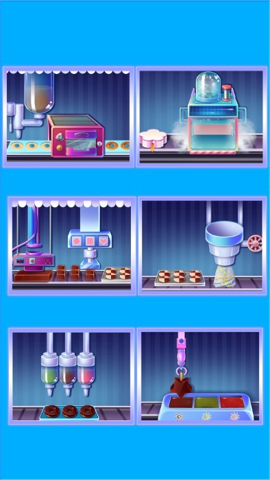 甜点点心制作工厂游戏(sweet food factory)