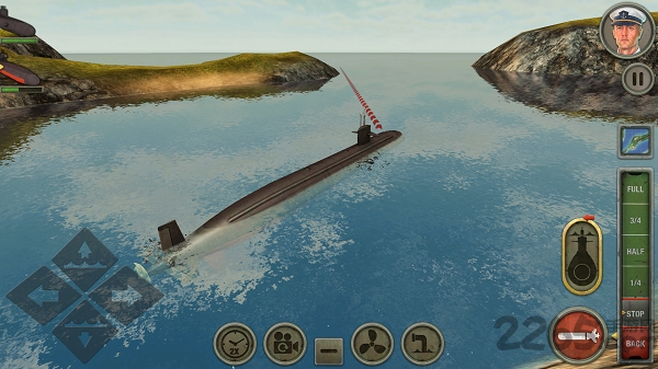 敌方水域潜艇与战舰手机版