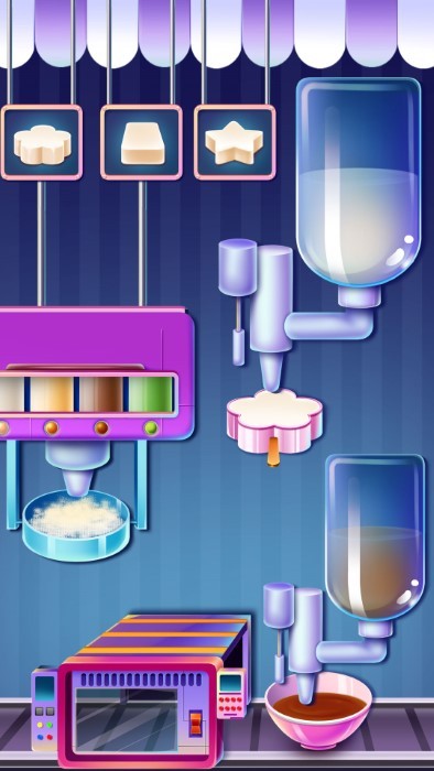 甜点点心制作工厂游戏(sweet food factory)