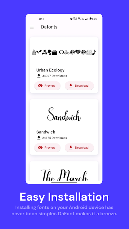 dafont字体在线转换app