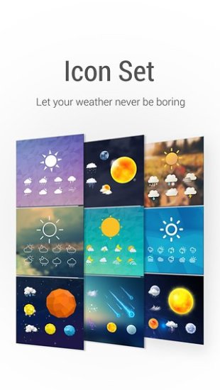 轻松天气预报app