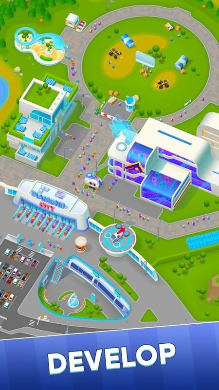 钻石城空闲大亨手机版(diamond city)