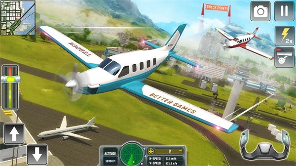 航班飞机模拟器官方版(airplane flight)