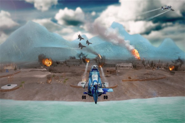 直升机空袭战3d手机版(gunship strike)