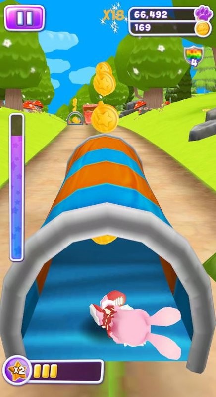 疯狂兔子快跑小游戏(bunny run racing) 疯狂兔子快跑游戏下载
