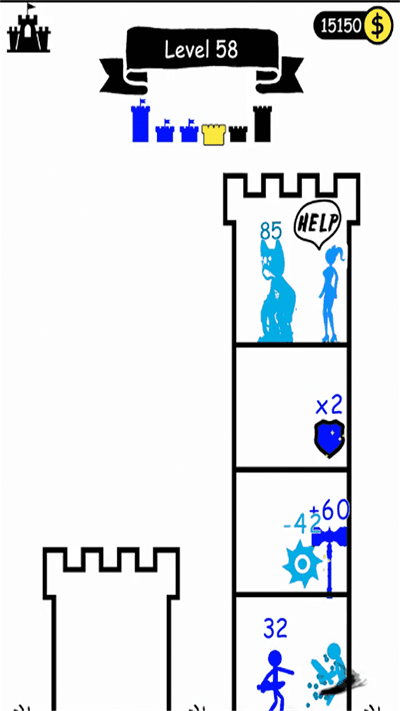 火柴人探险游戏