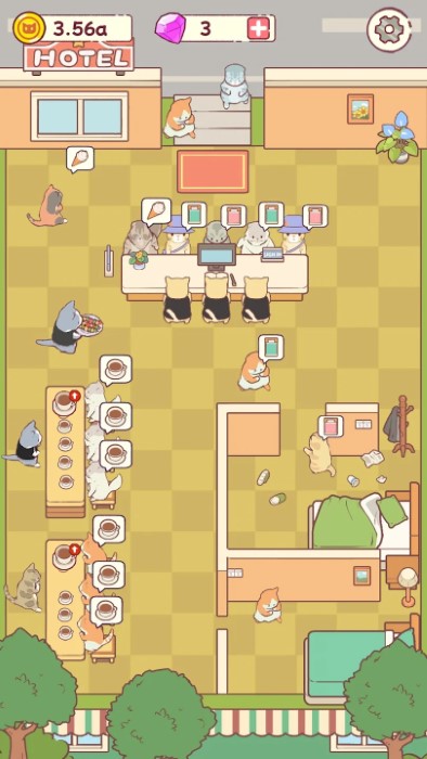 猫咪酒店游戏(cat hotel)