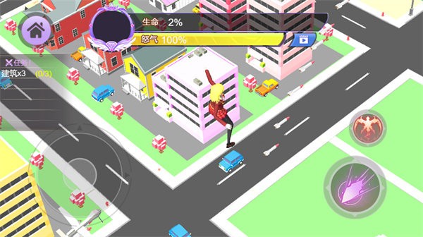 樱花巨人破坏城市手机版