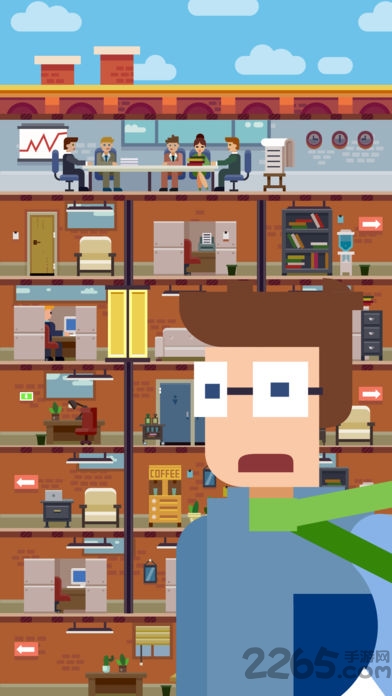 恶搞爬楼手机游戏