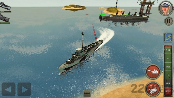 敌方水域潜艇与战舰手机版