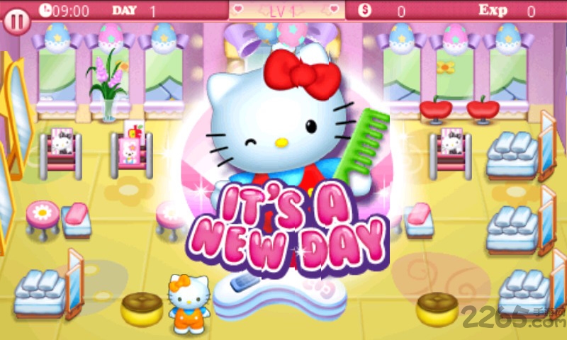 hello kitty美容院游戏