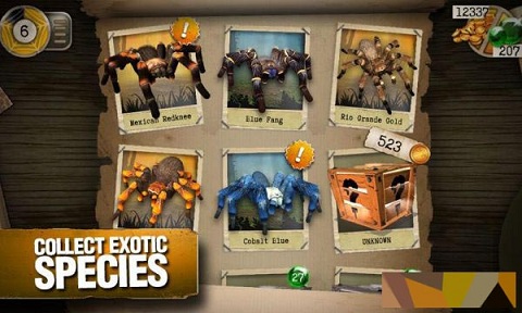 真正可怕的蜘蛛无限金币版