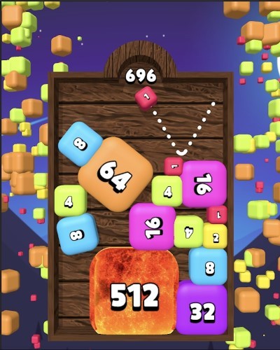 2048弹立方游戏