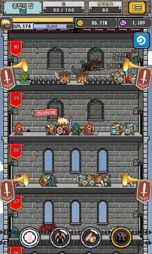 地下城召唤点击英雄2游戏(Dots Hero II)