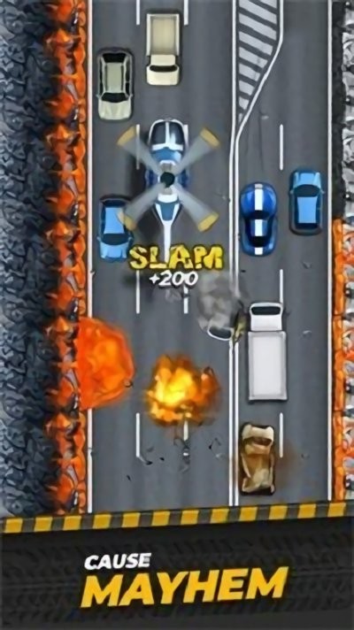 高速公路狂暴游戏(freeway fury)