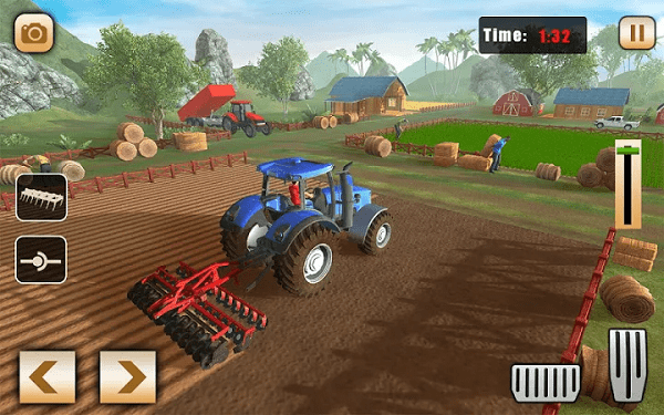 真正的拖拉机驾驶员货物3d游戏