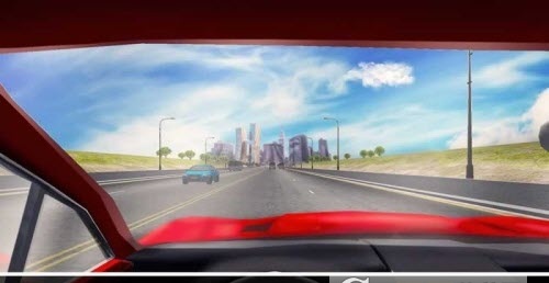 高速道路汽车行驶中文版