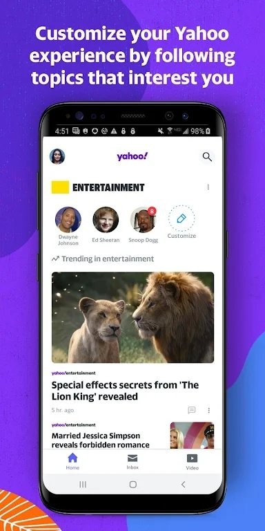 雅虎浏览器app(Yahoo)