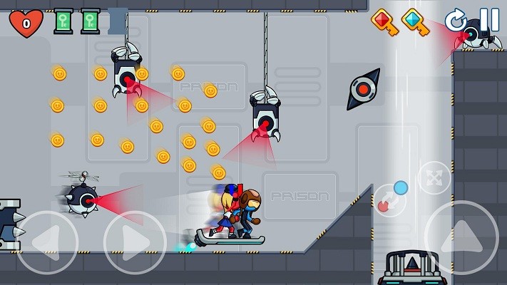 红蓝火柴人越狱手机版(red blue stick)