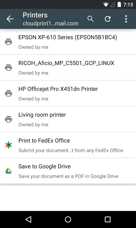 google云打印app