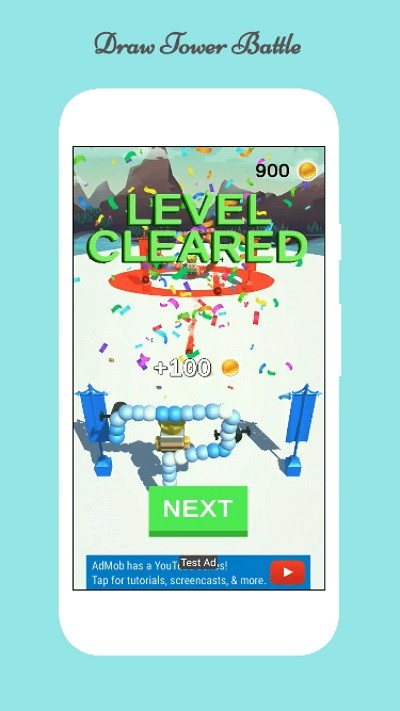 绘制塔并消灭敌人游戏