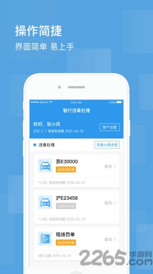 智行违章处理app