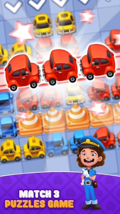 塞车大挑战游戏(Traffic Jam Puzzle Match 3 Cars Game)