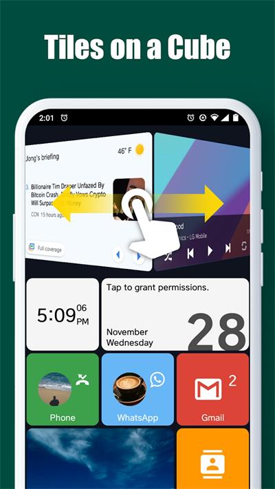 磁贴桌面app(square home)