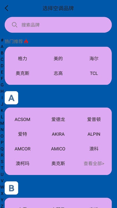 空调万能遥控器王客户端(改名电视遥控器控)